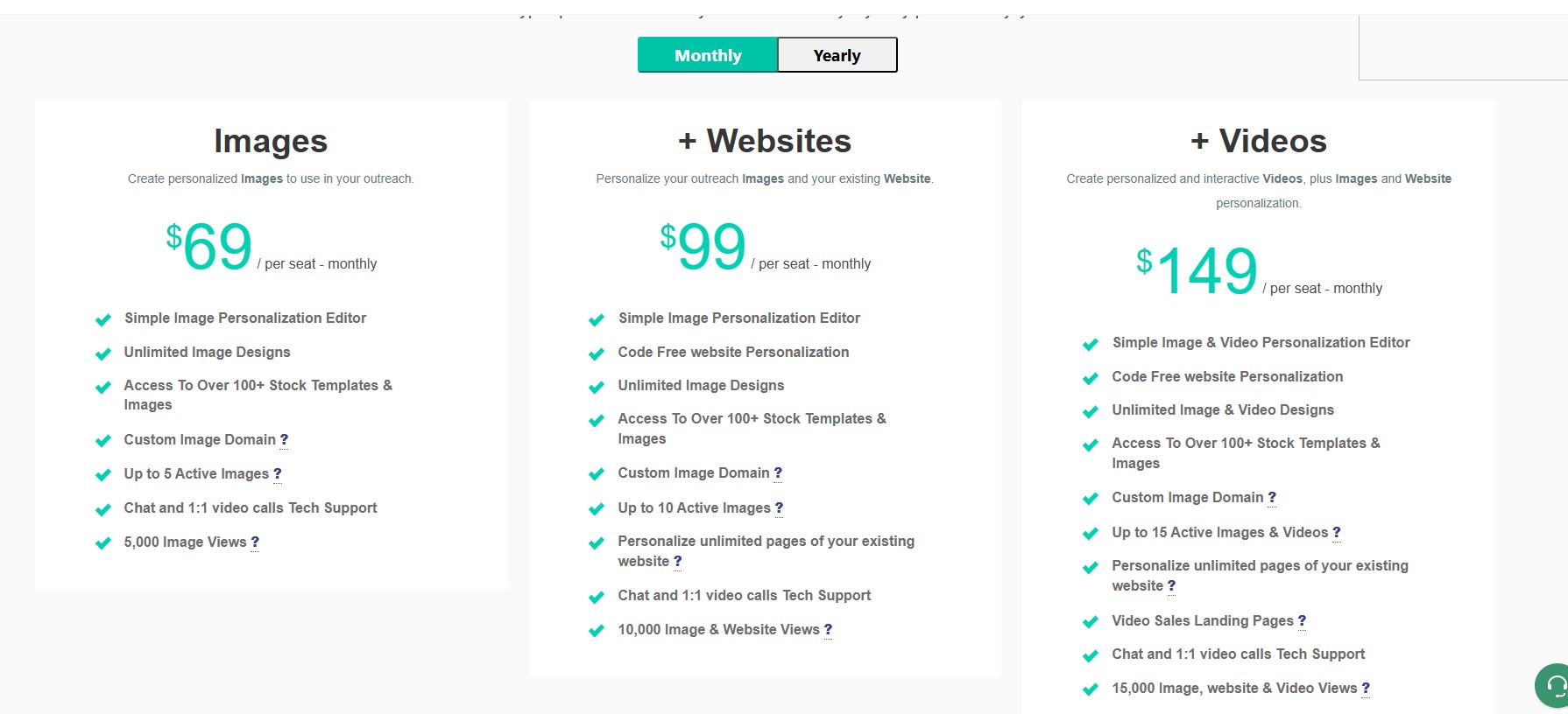 Hyperise Pricing