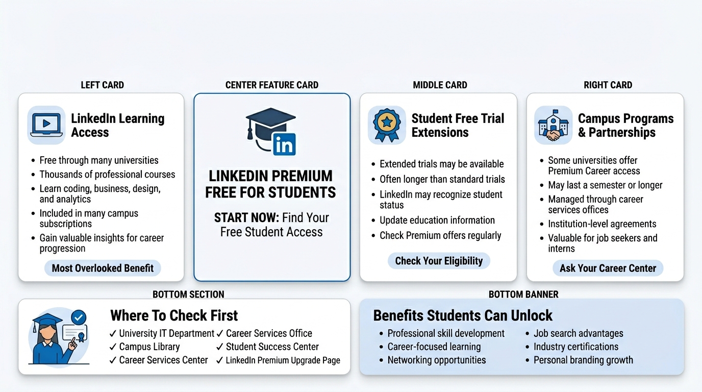LinkedIn Premium Free for Students